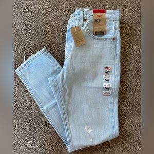 Levi’s 501 high rise skinny jeans